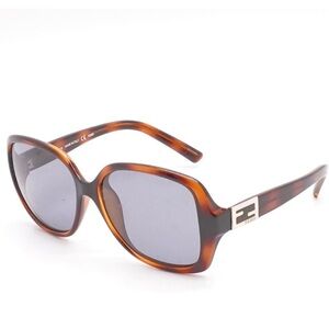 Fendi Tortoise Square O’Lock Sunglasses
